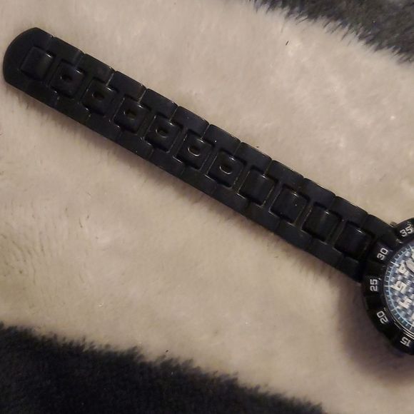 BLACK & BLUE SWATCH FLIK FLAK WATCH ETA 2014 - Picture 4 of 6